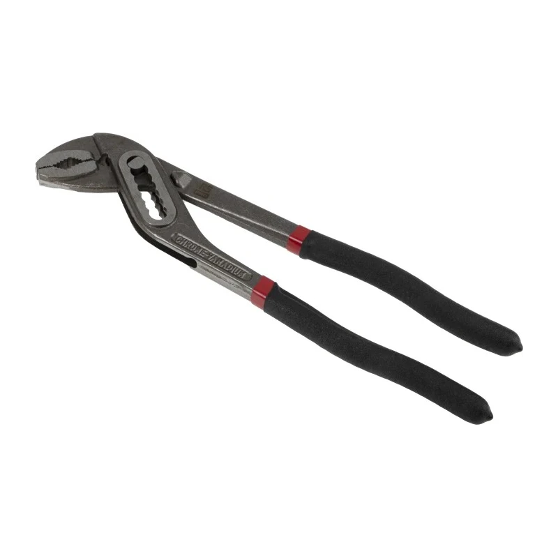 RS PRO 1-Piece Water Pump Plier, 170mm Overall Serrated Jaw PVC Grip VDE/1000V Approved 847-3778