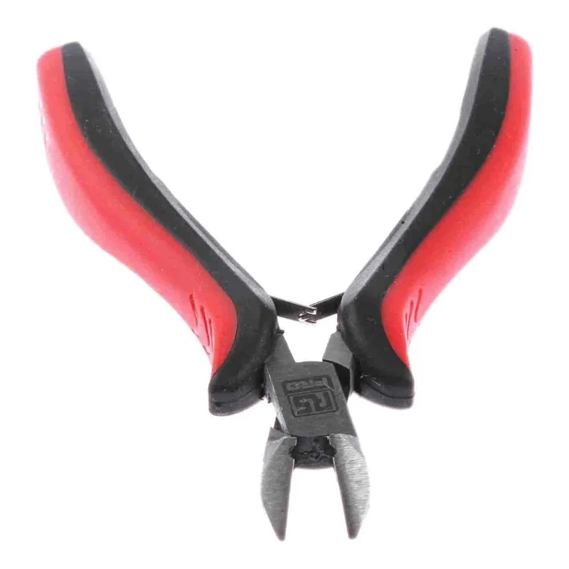 RS PRO Chrome Vanadium Steel Side Oblique Cutter 114mm Overall Length 1.3mm Cutting Capacity 847-3784