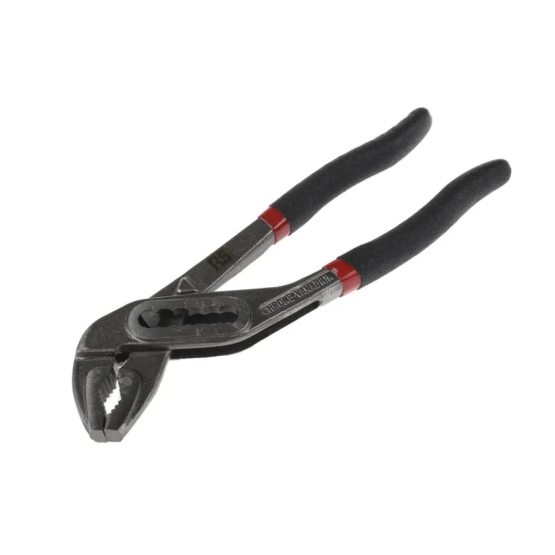 RS PRO 2-Piece Water Pump Plier 175mm Overall Serrated Jaw PVC Grip Chrome Vanadium Steel VDE 1000V Approved 847-3787