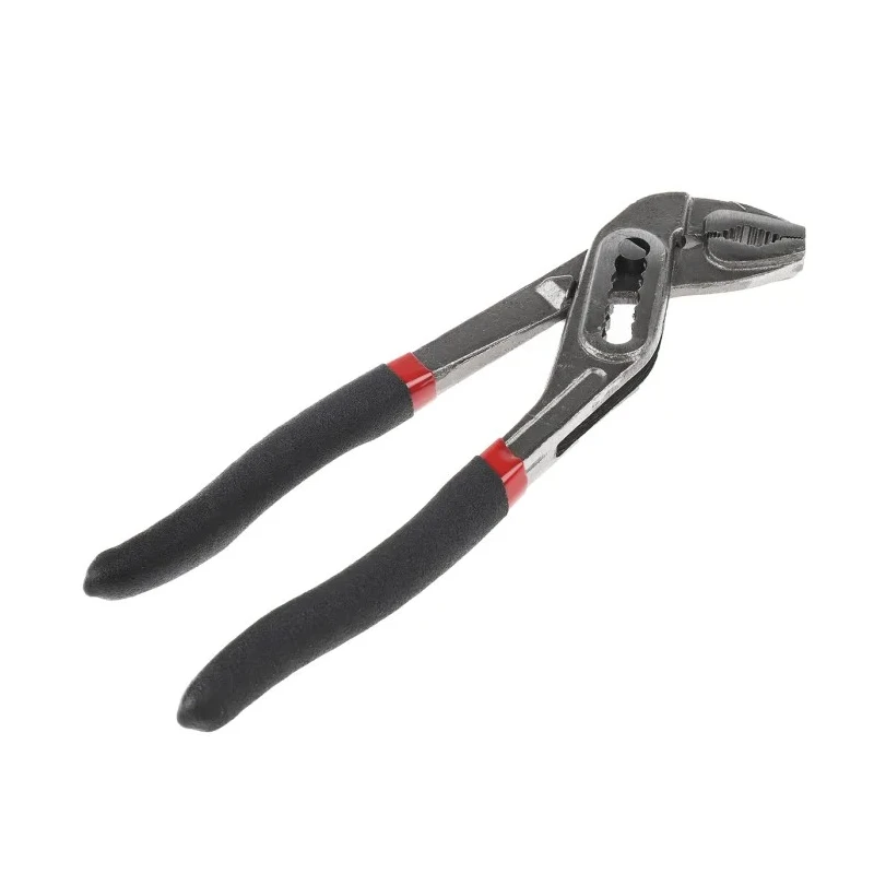 RS PRO 2-Piece Water Pump Plier 175mm Overall Serrated Jaw PVC Grip Chrome Vanadium Steel VDE 1000V Approved 847-3787
