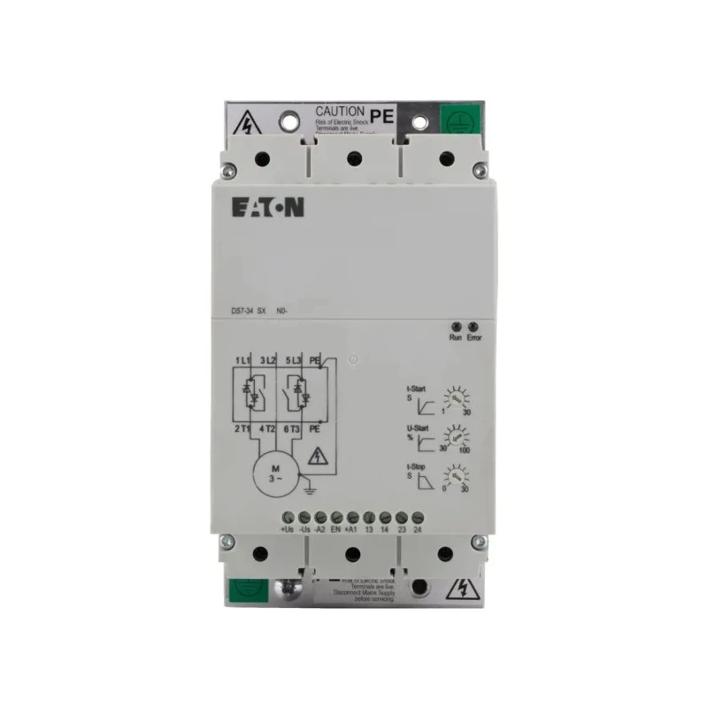 Eaton DS7 3 Phase Soft Starter 480V AC 22 kW Vertical Mount IP20 DS7-342SX041N0-N