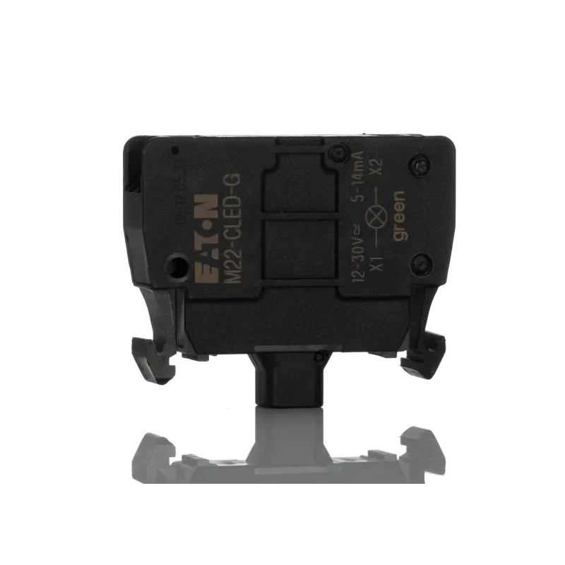 Eaton M22 Series LED Light Block 12 V AC/DC, 30 V AC/DC, Green LED Indicator 216571 M22-CLED-G