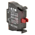 Eaton RMQ Titan M22 Series Contact Block, 230 V AC, 220 V DC, 2 NC Contact Configuration, 4A Current Rating 107899 M22-CK02