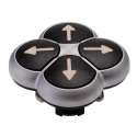 Eaton RMQ Titan M22 Series Black Momentary Push Button Head 22 mm Cutout Diameter IP66 286336 M22-D4-S-X7