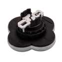Eaton RMQ Titan M22 Series Black Momentary Push Button Head 22 mm Cutout Diameter IP66 286336 M22-D4-S-X7