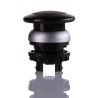 Eaton RMQ Titan M22 Series Black Momentary Mushroom Push Button Head 22mm Cutout Diameter IP67 216712 M22-DP-S