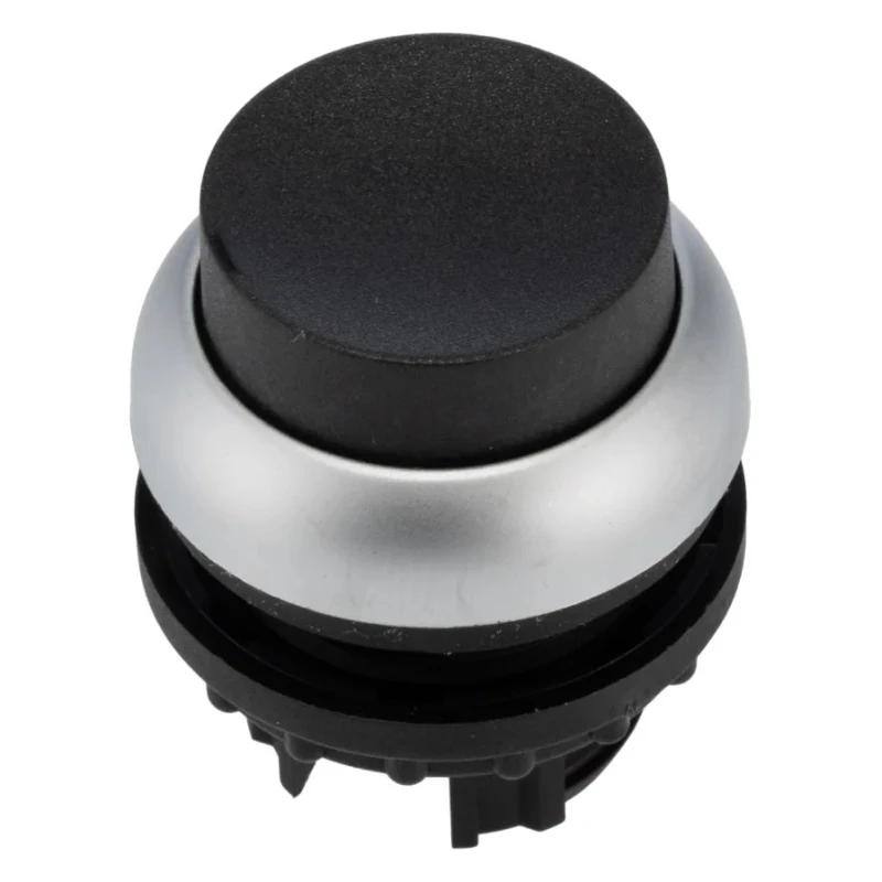 Eaton RMQ Titan M22 Series Black Plastic Momentary Push Button Head, 22 mm Cutout, IP67 216636 M22-DH-S