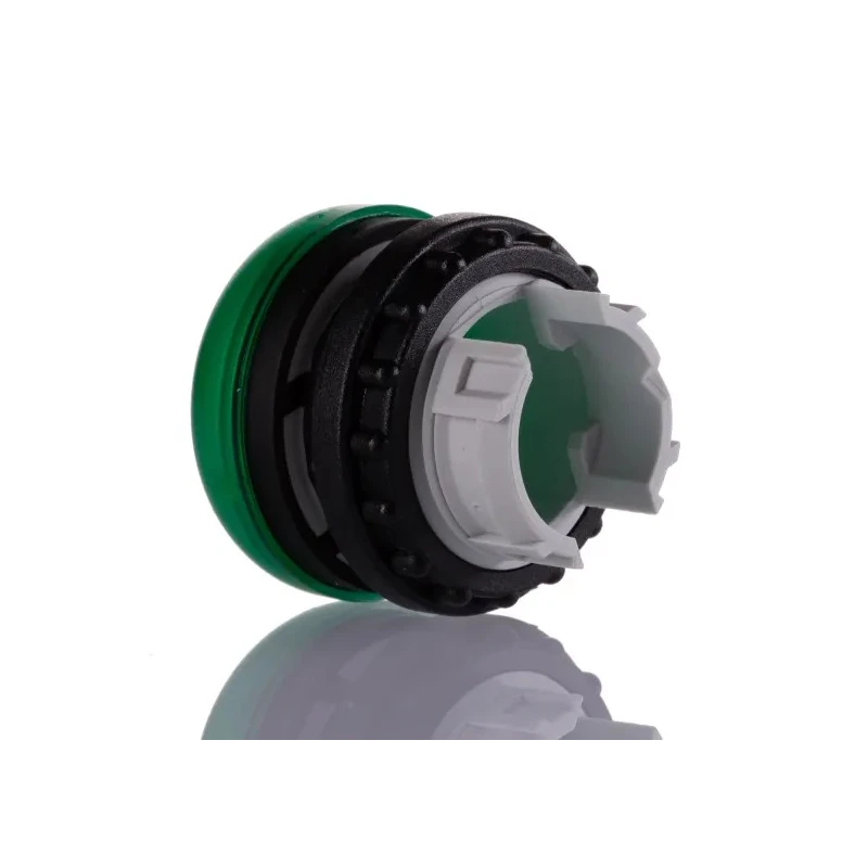 Eaton Green Pilot Light Head 22.5 mm Cutout Flush Mount Nylon Bezel IP67 IP69 IP66 216773 M22-L-G