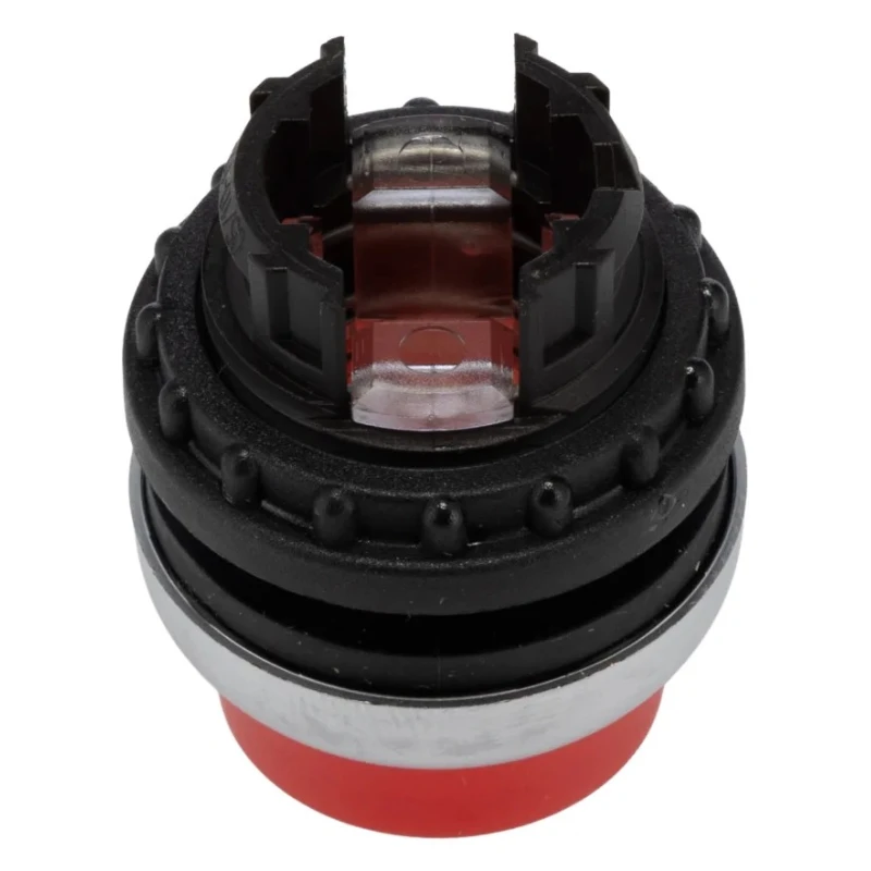 Eaton RMQ Titan M22 Series Red Maintained Illuminated Push Button Head 22 mm Cutout Diameter IP67 216789 M22-DRLH-R