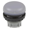Eaton White Pilot Light Head 22.5 mm Cutout Flush Mount Nylon Bezel IP69K Germany 216771 M22-L-W
