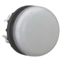 Eaton White Pilot Light Head 22.5 mm Cutout Flush Mount Nylon Bezel IP69K Germany 216771 M22-L-W
