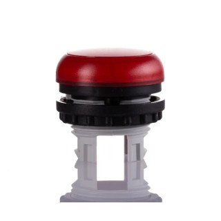 Eaton Red Pilot Light Head Flush Mount, 22.5 mm Cutout Diameter, Nylon Bezel, IP67 IP69 IP66 Rated 216772 M22-L-R