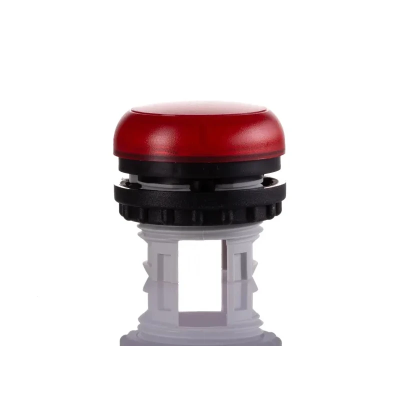 Eaton Red Pilot Light Head Flush Mount, 22.5 mm Cutout Diameter, Nylon Bezel, IP67 IP69 IP66 Rated 216772 M22-L-R
