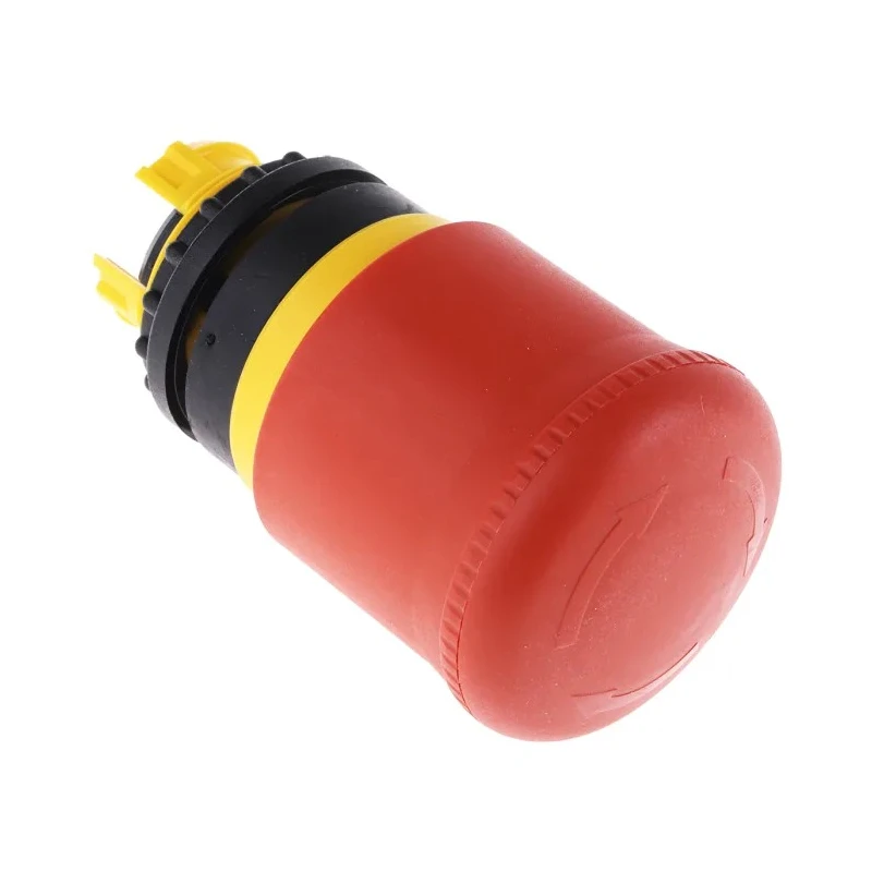 Eaton M22 Series Emergency Stop Push Button Head, Twist Release, 38mm Diameter, 22mm Cutout 263467 M22-PVT