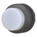 Eaton RMQ Titan M22 Series Illuminated Push Button Actuator, Panel Mount, 22 mm Cutout, White, IP67 IP69K 216791 M22S-DRLH-W