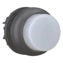 Eaton RMQ Titan M22 Series Illuminated Push Button Actuator, Panel Mount, 22 mm Cutout, White, IP67 IP69K 216791 M22S-DRLH-W