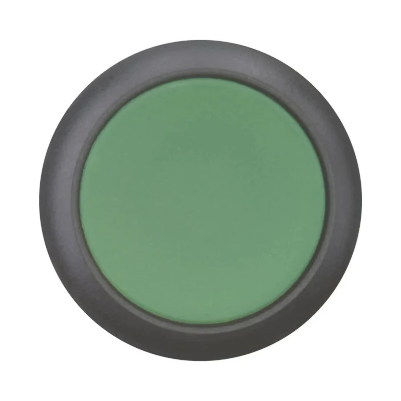 Eaton RMQ Titan M22 Series Maintained Push Button Switch Green 22 mm Cutout IP67 IP69K 30 V DC 216620 M22S-DR-G