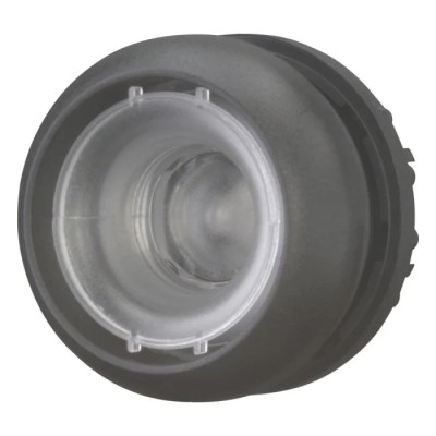 Eaton RMQ Titan M22 Series Illuminated Push Button Actuator, Panel Mount, 22 mm Cutout, 1 NO/1 NC, IP67 216956 M22S-DRL-X