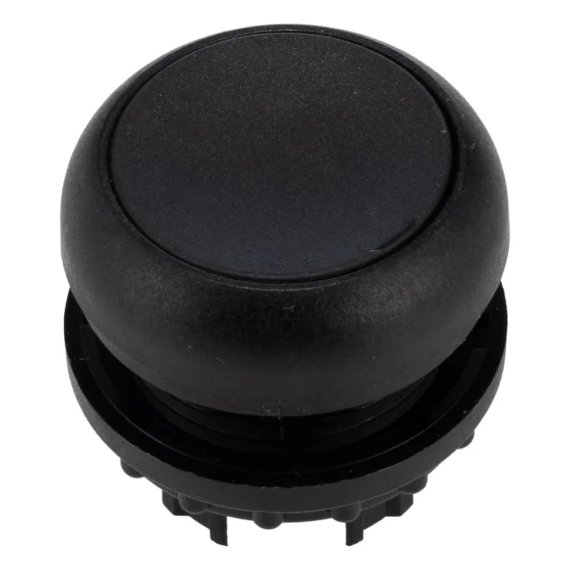 Eaton RMQ Titan M22 Series Maintained Push Button Switch, Panel Mounted, 22 mm Cutout, IP67 IP69K, 30 V dc 216614 M22S-DR-S