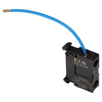 Eaton RMQ Titan M22 Series Resistor Element Light Block 42V AC/DC Screw Terminal 30mm Height 10mm Width 231078 M22-XLED60