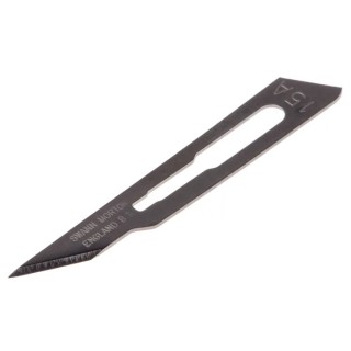 Swann-Morton Carbon Steel Scalpel Blade Blade Size 15A, 100 Pieces per Package 1120