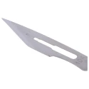 Swann-Morton Carbon Steel Straight Scalpel Blade 10A, 100 Pieces Package 1102
