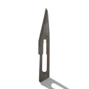 Swann-Morton Carbon Steel Elongated Triangular Scalpel Blade No.11, 100 Pieces 1103