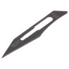Swann-Morton Carbon Steel Straight Scalpel Blade Size 25A 100 Pieces 1115