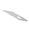 Swann-Morton Carbon Steel Flat Scalpel Blade No.1, Pack of 50 1241