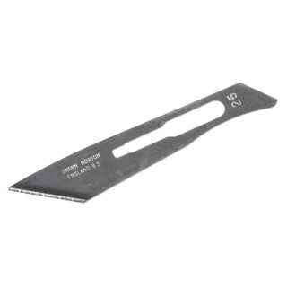 RS PRO Carbon Steel Scalpel Blade No.25, 100 Pieces Package 1112