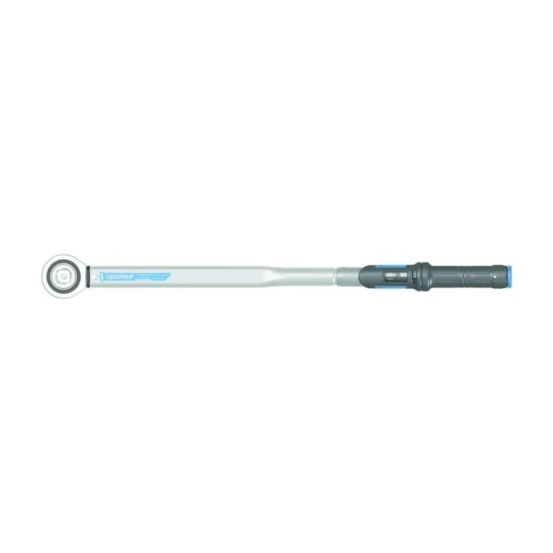 Gedore Click Torque Wrench 80 to 400 Nm, 20 mm Square Drive, Satin Chrome Tubular Steel, 715.5 mm Overall Length 2641267