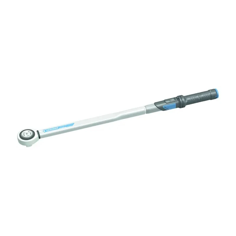 Gedore Click Torque Wrench 80 to 400 Nm, 20 mm Square Drive, Satin Chrome Tubular Steel, 715.5 mm Overall Length 2641267