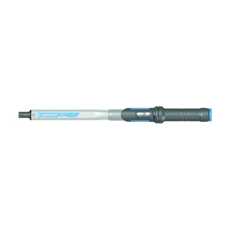 Gedore Click Torque Wrench 80 to 400 Nm, 16 mm Square Drive, 677.5 mm Length 2641542