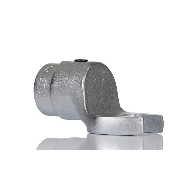 Gedore Torque Wrench Insert Spanner Head 9 x 12 mm Insert Size, 14 mm Size, Chrome Finish, Vanadium Steel Material 7710310