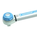 Gedore Dremaster Z Click Torque Wrench 110 To 550 Nm, 22 mm Drive, Round Drive, 913mm Overall 2641550