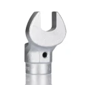 Gedore Open Ended Insert Spanner Head, 9 x 12 mm Insert Size, 17 mm Size, Chrome Finish, Vanadium Steel 7710740