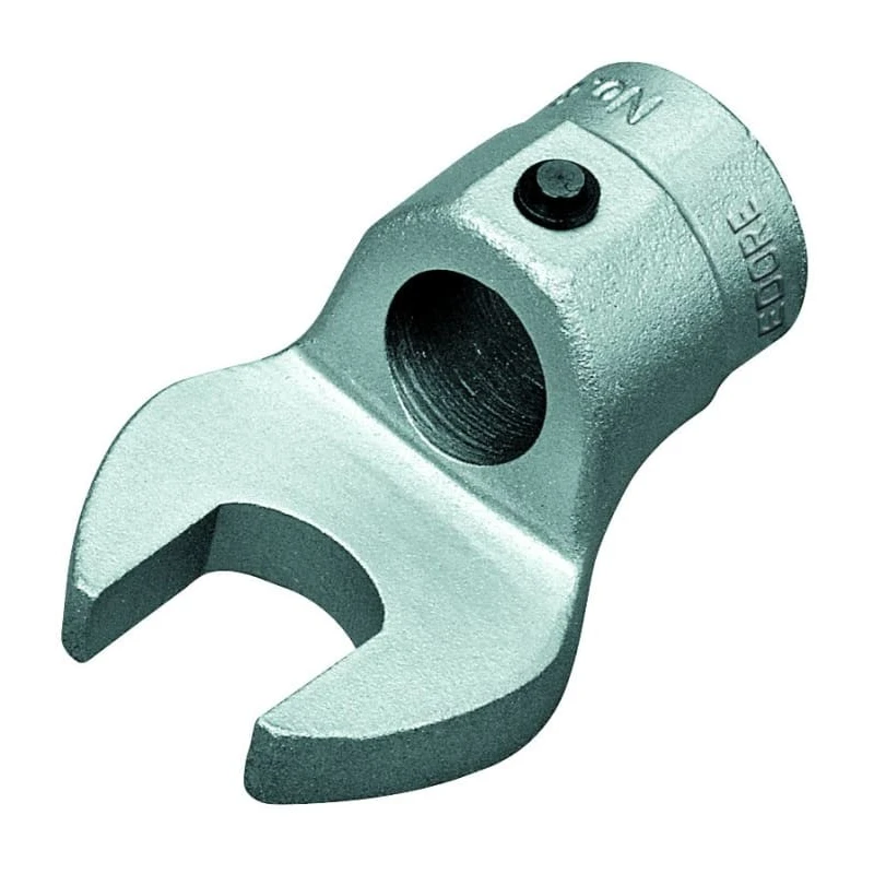 Gedore Torque Wrench Open Ended Insert Spanner Head 9 x 12 mm Insert Size 19 mm Chrome Finish 7710820