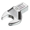 Gedore Open Ended Insert Spanner Head 9 x 12 mm Insert Size, 16 mm Size, Chrome Finish, Vanadium Steel Material 7679990