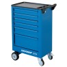 Gedore 6 Drawer Wheeled Roller Cabinet, ABS Material, 605mm Width, 375mm Length, 930mm Height, 200kg Load Capacity 9018140