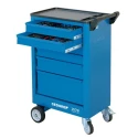 Gedore 6 Drawer Wheeled Roller Cabinet, ABS Material, 605mm Width, 375mm Length, 930mm Height, 200kg Load Capacity 9018140