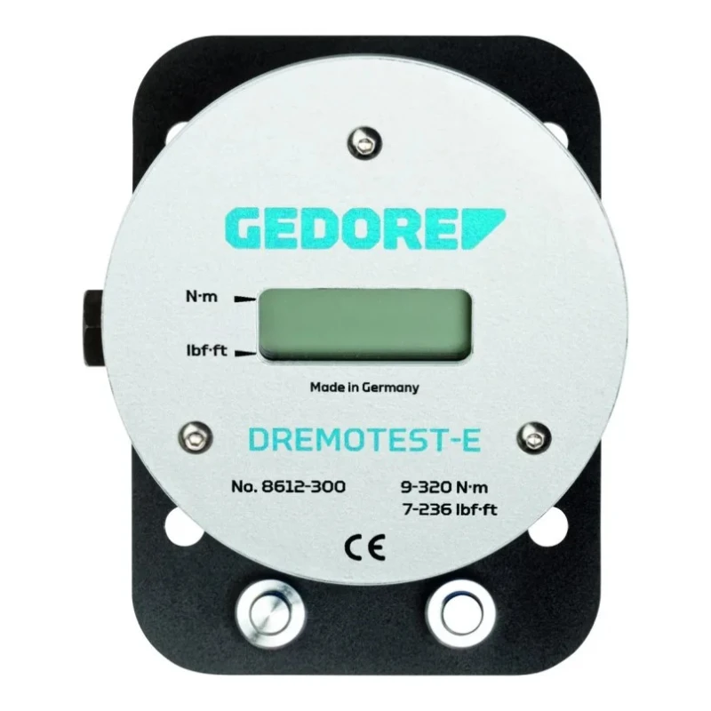 Gedore Digital Torque Tester 10 mm Drive, ±1 % Accuracy, 0.01 Nm Graduation 1947699