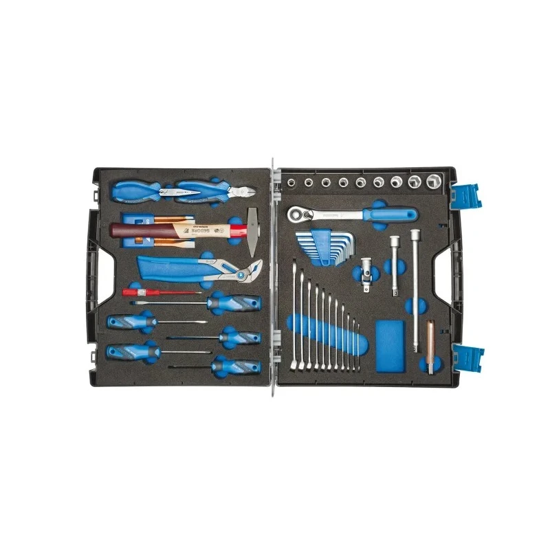 Gedore 49 Piece Maintenance Kit Tool Kit with Case 6600780