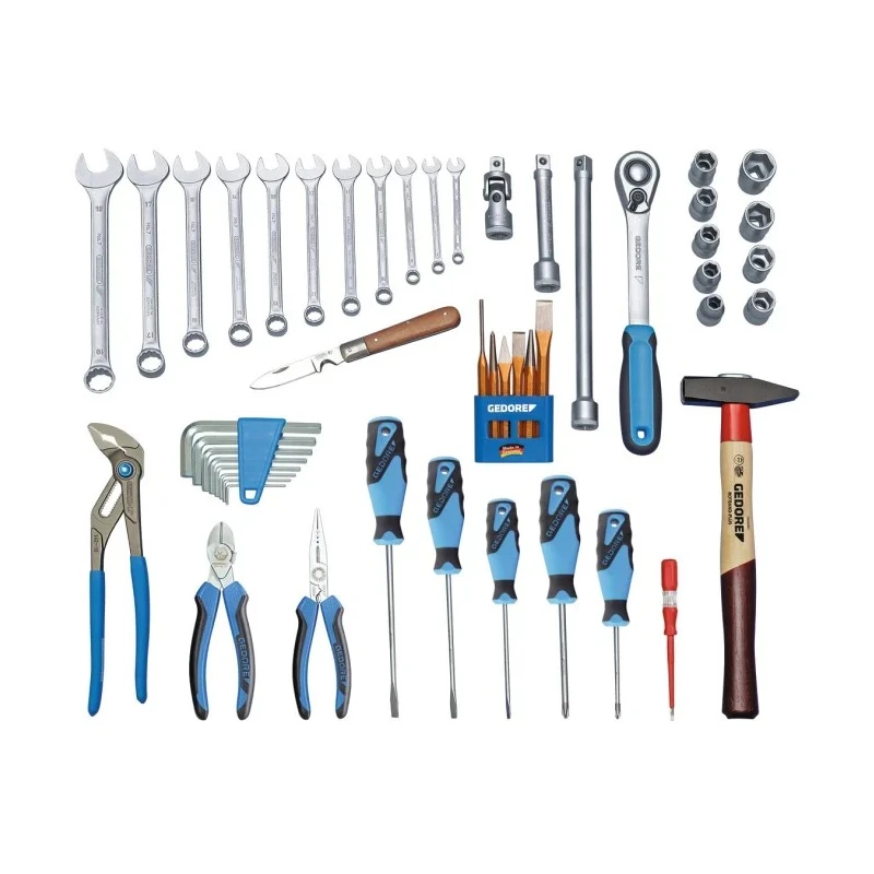 Gedore 49 Piece Maintenance Kit Tool Kit with Case 6600780