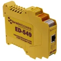 Brainboxes ED Series DIN Rail Ethernet Switch, Nominal Supply Voltage 5/30 V, 1 RJ-45 Port ED-549