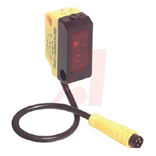Banner Diffuse Photoelectric Sensor, Block Sensor, Detection Range 1 mm to 150 mm, PNP Output, IP67 Protection QS18VP6LAFQ