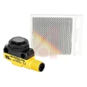 Banner Retroreflective Photoelectric Sensor, Barrel Sensor, 100 mm to 10 m Detection Range, PNP Output, IP67 QS18VP6LLPQ5
