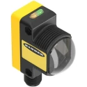 Banner Through Beam Photoelectric Sensor Barrel Style 213 m Detection Range NPN/PNP Output IP67 