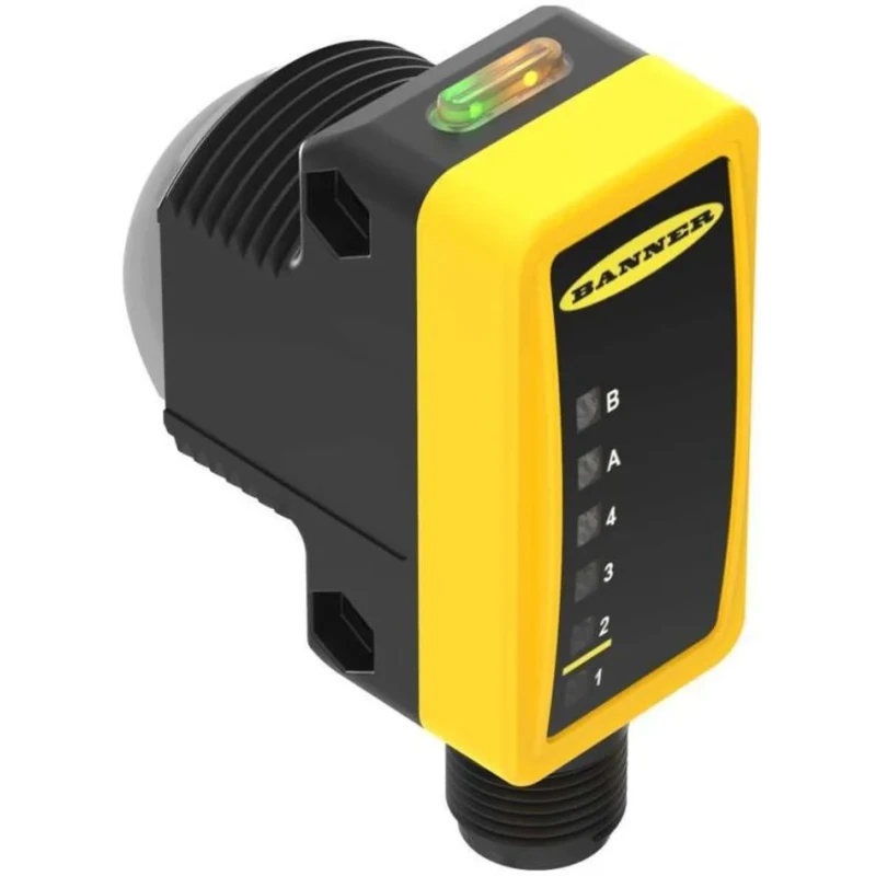 Banner Through Beam Photoelectric Sensor Barrel Style 213 m Detection Range NPN/PNP Output IP67 