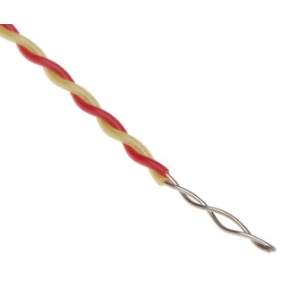 RS PRO Type K Exposed Junction Thermocouple 1 m Length, 1 mm Diameter, -75 °C to 250 °C Max 847-9678