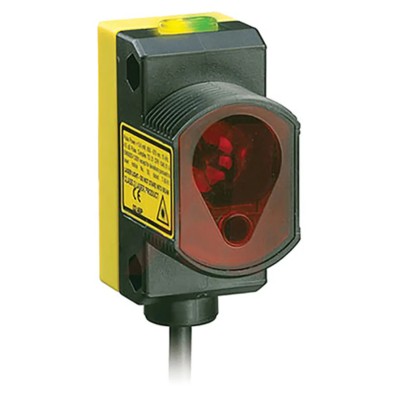 Banner Through Beam Photoelectric Sensor Barrel Style Relay Output IP67 60 m Detection Range QS30VR3R